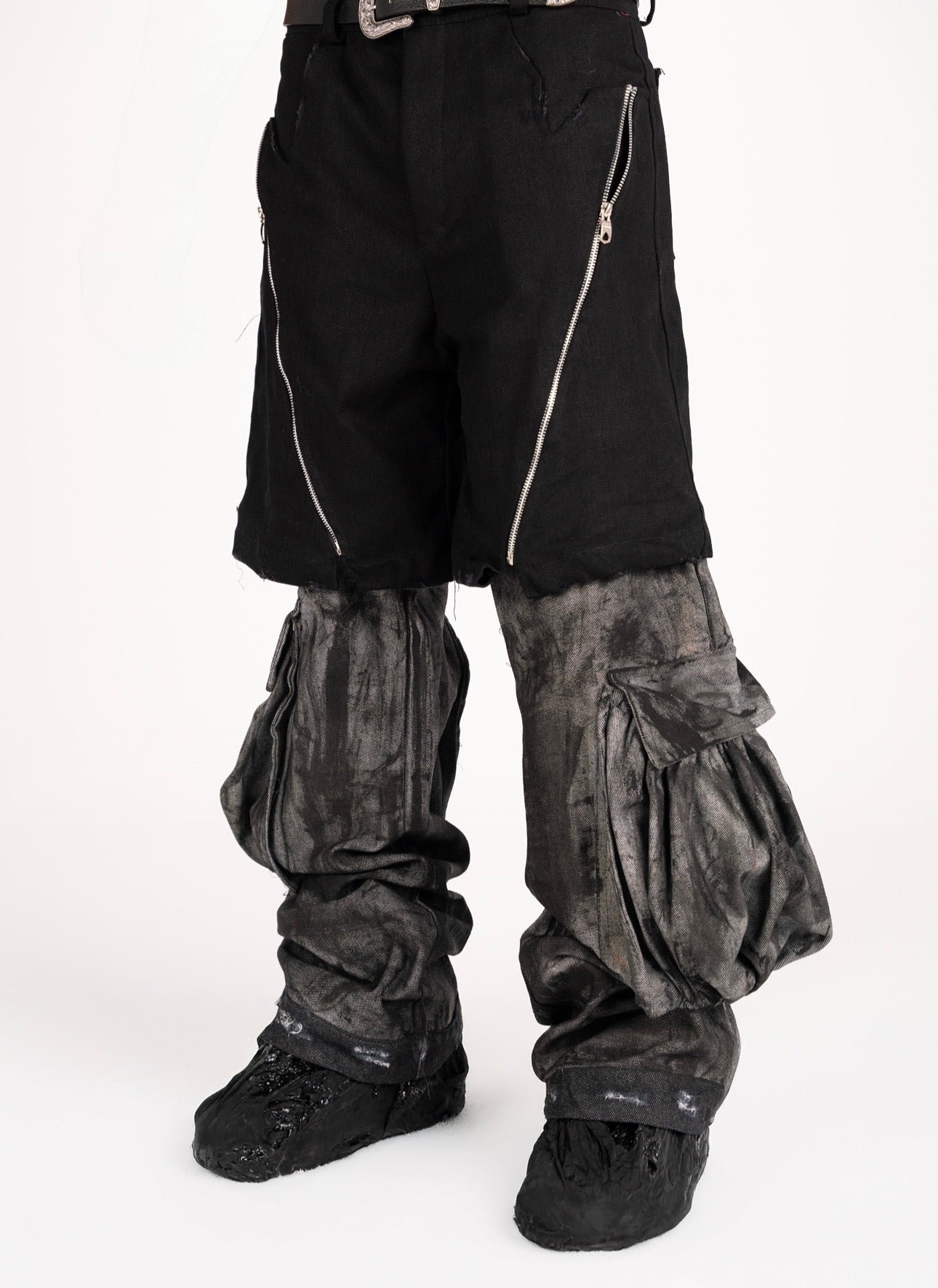 Dual-Paneled Utility Pants