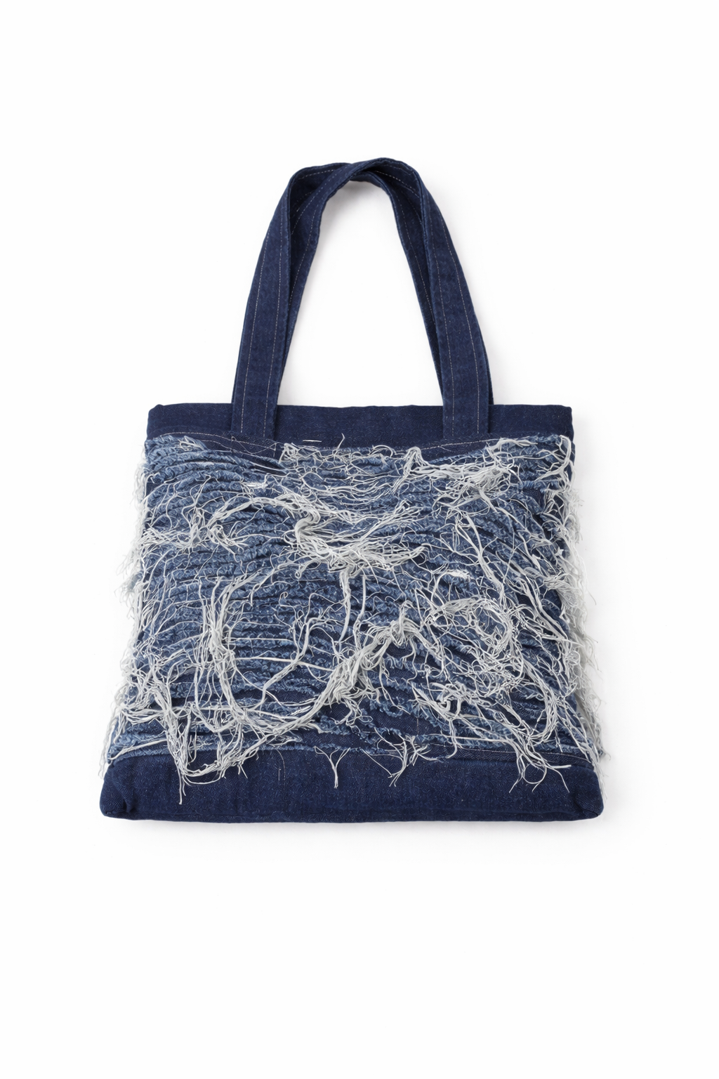 Hairy bag Frayed Distressed Denim Shoulder