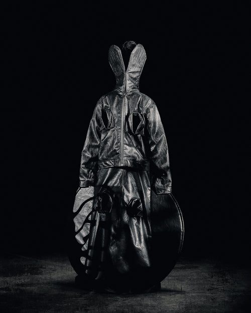 Collars leather jacket