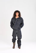 RAW DENIM OVERSIZE JACKET