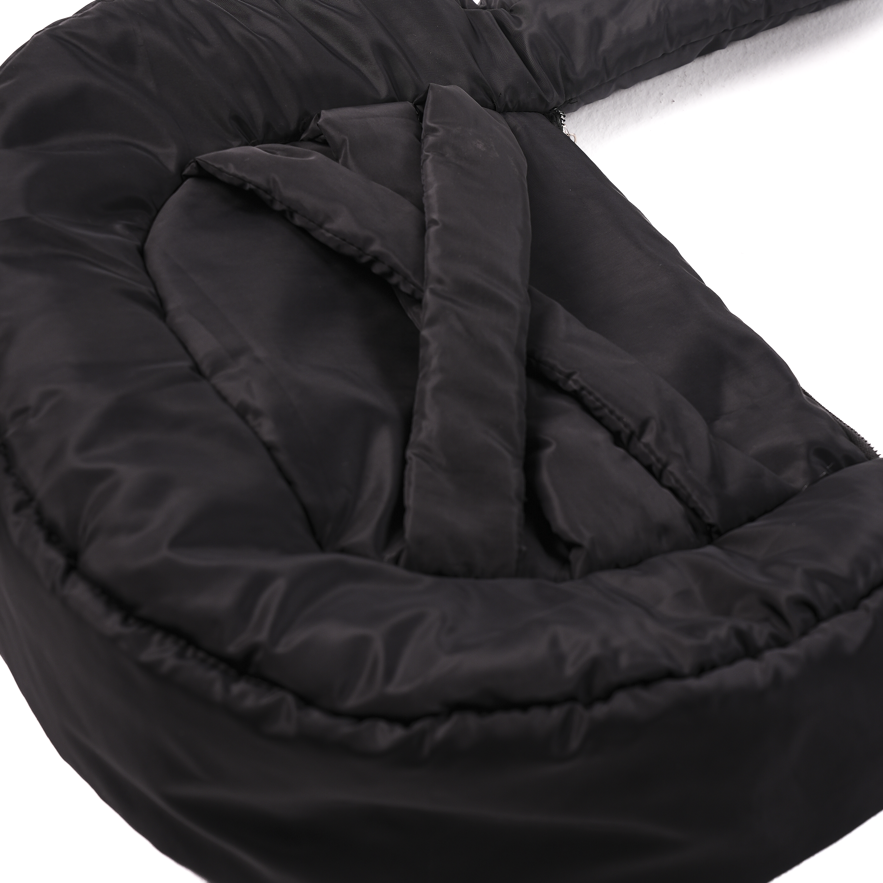 Black Bag Layered Puff Sling