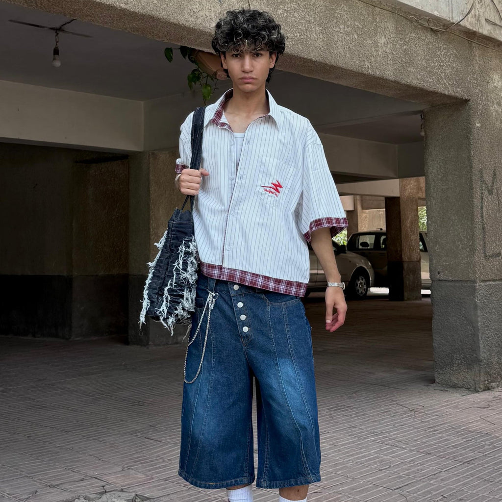 jort and shirt